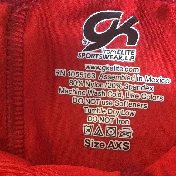 Gk red shorts - Picture 3 of 3